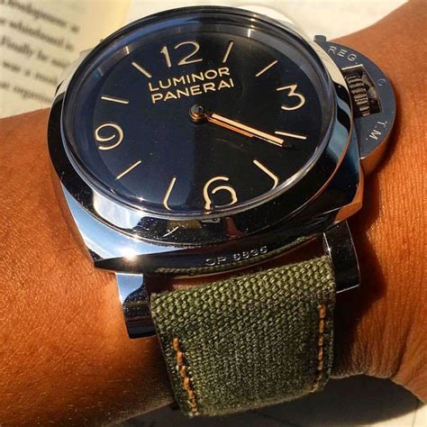 panerai canvas band